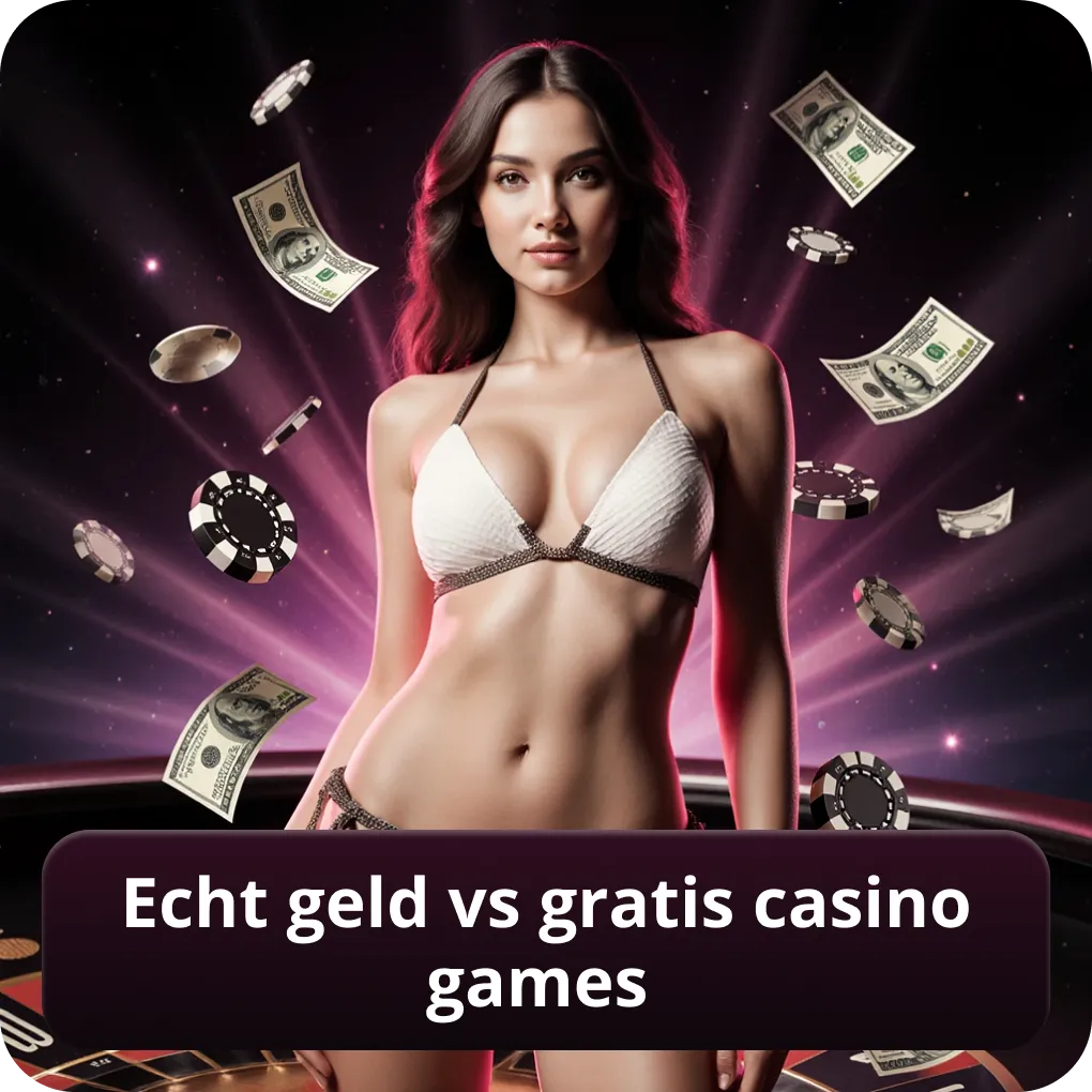 Echt geld vs gratis casino games vergelijking