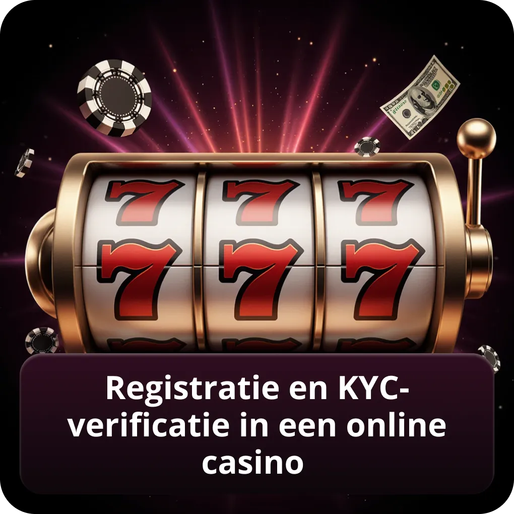Registratie en KYC-verificatie in een online casino